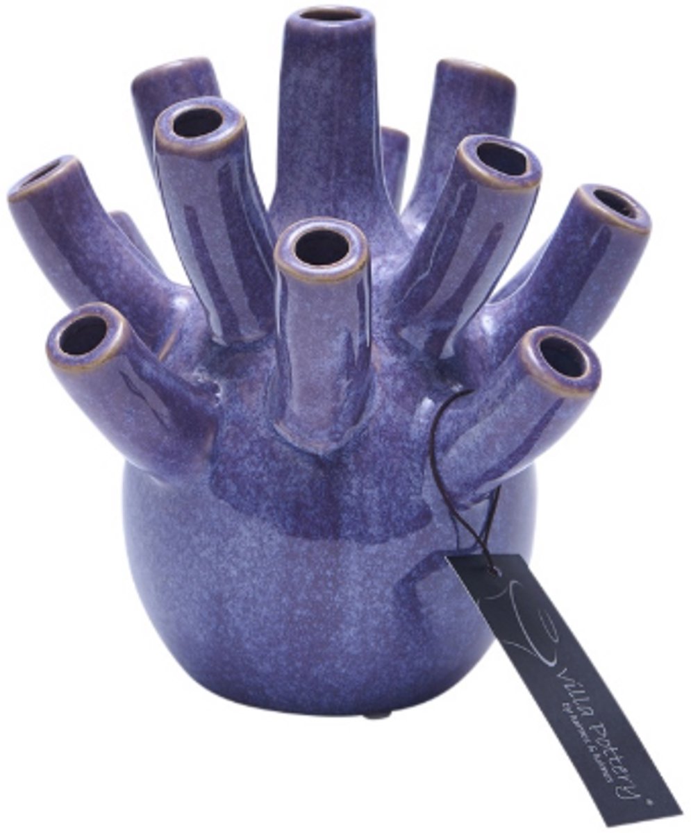 Vaas - Villa Pottery - Woondecoratie - Keramiek - Decoratie - Voorjaarscollectie - Waterdicht - Pinokkio 1_1 Purple