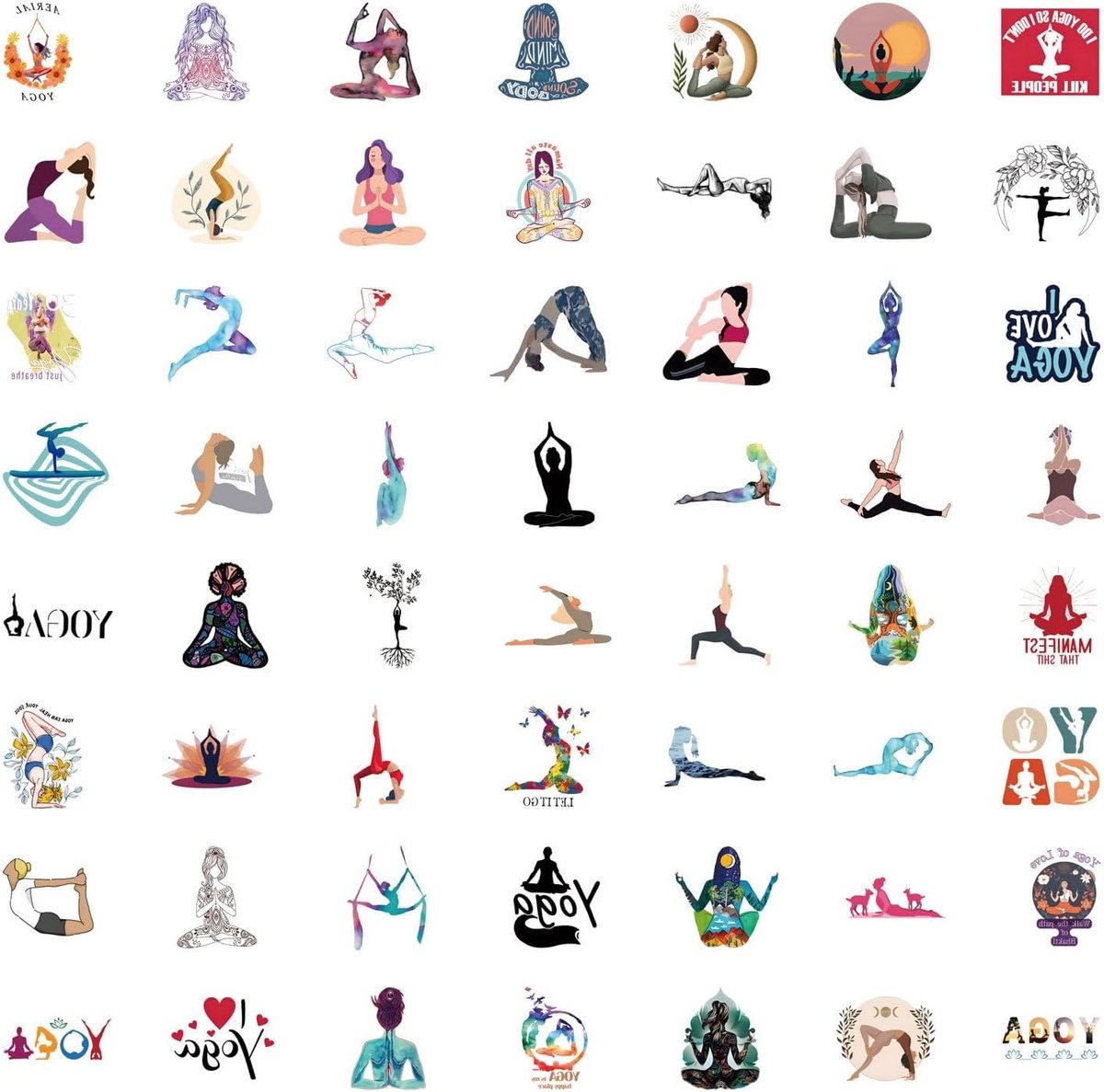 Sport Stickers Set - 100 Stuks Waterdichte Vinyl Stickers voor Fiets, Skateboard en Laptop