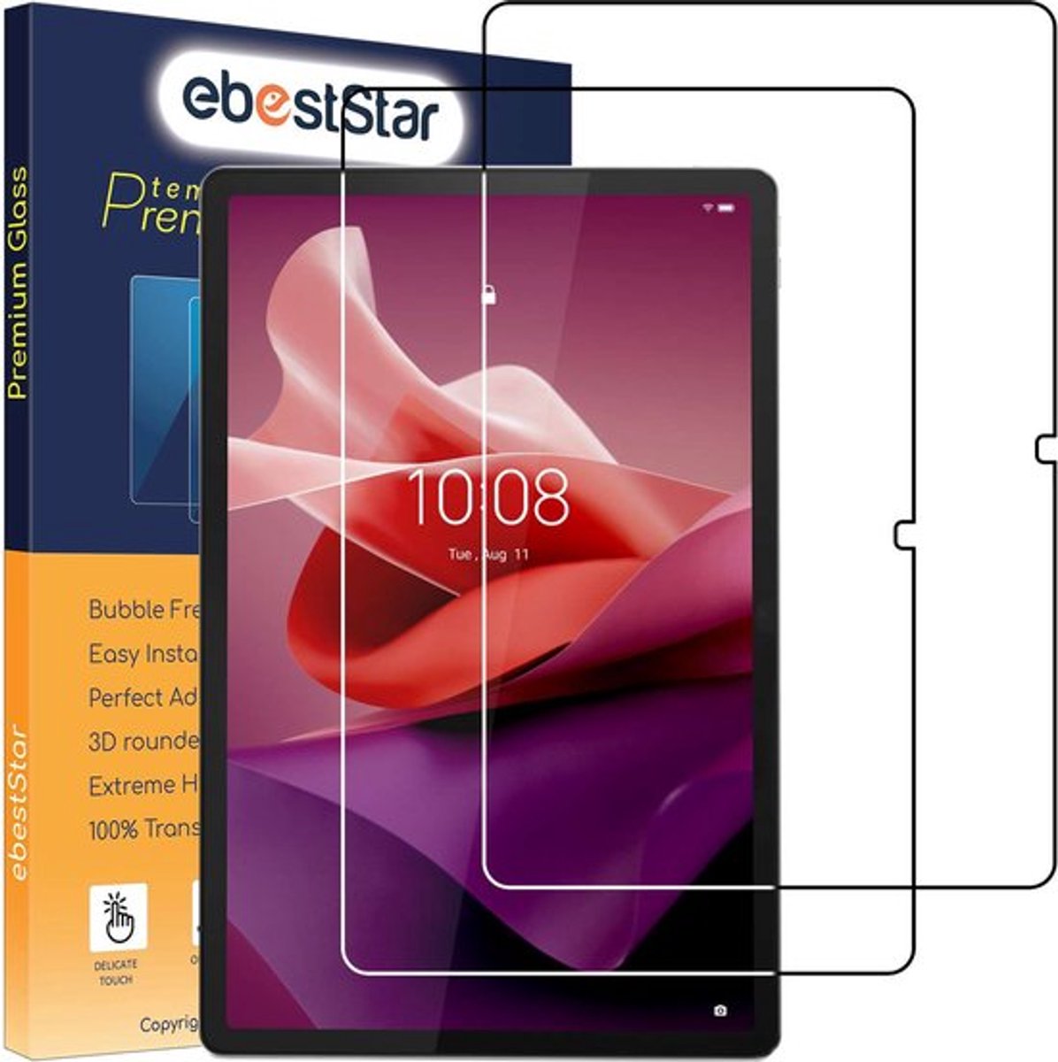 ebestStar - {2 Stuks} Gehard glas geschikt voor Lenovo Tab P12 (2023), Screen Protector Cover, Schermbeschermer Tempered Glass