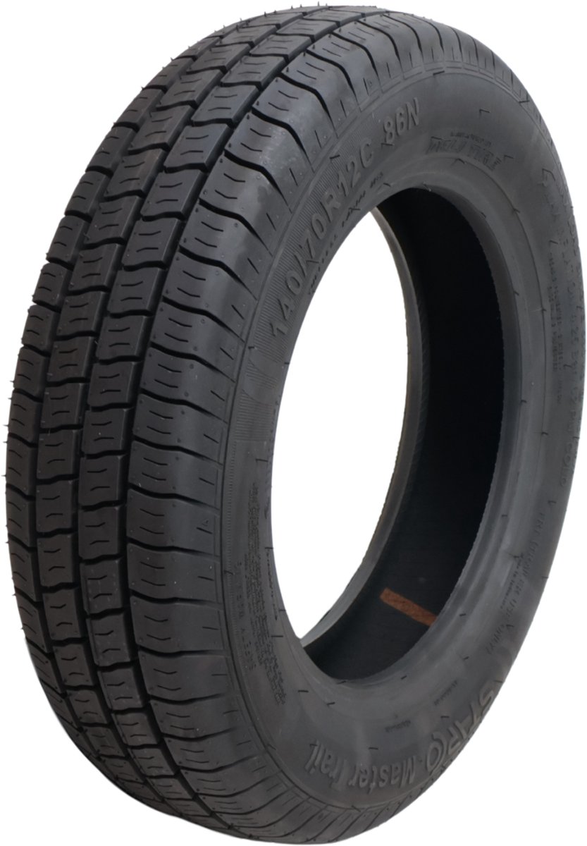 Tubeless band aanhanger - 140/70R12C - draagvermogen: 530 kg - 86N