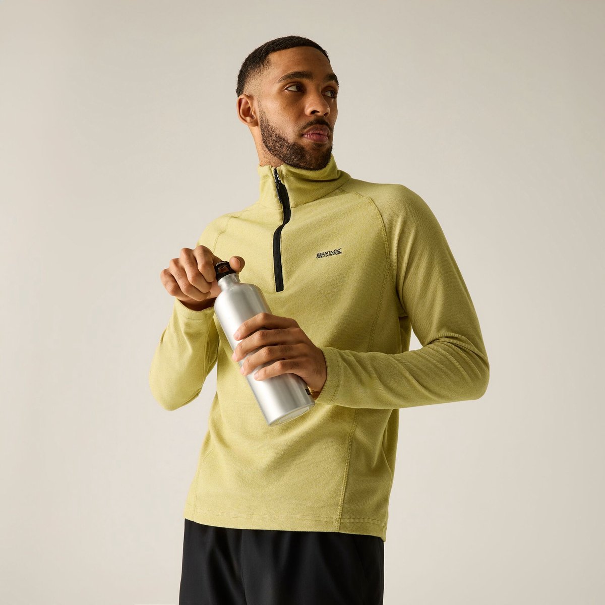 Montes Fleece Heren Hiking Beige