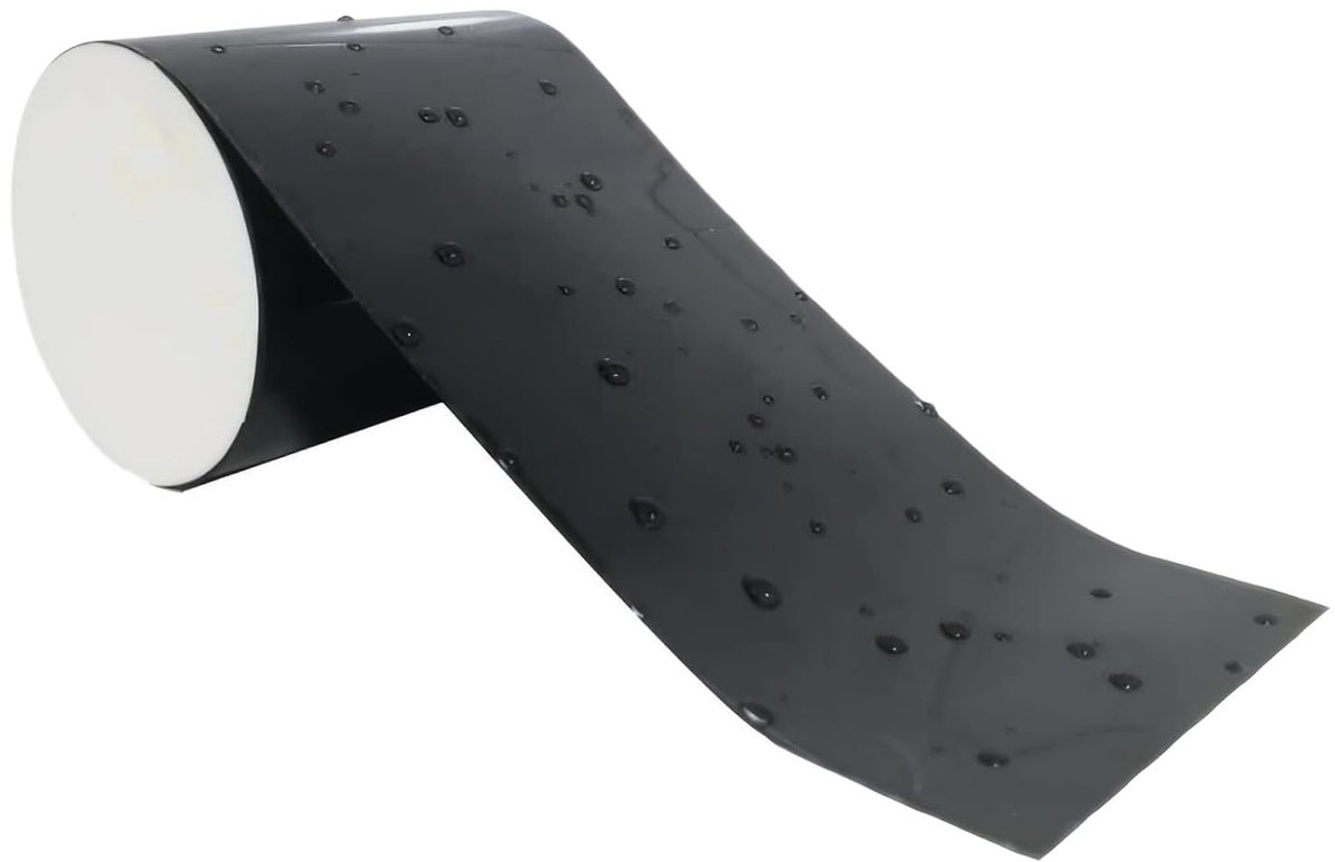 Extreem waterbestendige tape voor reparaties aan zwembad, tent en vijver - 1,5 m, 10 cm breed, duurzaam en sterk plakkend PVC materiaal