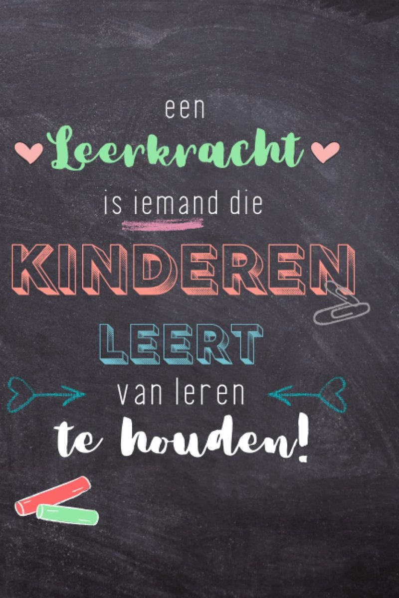 Thijox - Gelijnd Notitieboekje voor Leraren - Persoonlijk Bedankcadeau voor Juf, Meester, Onderwijsassistent - 15,24 x 22,86 cm - Origineel Geschenkid