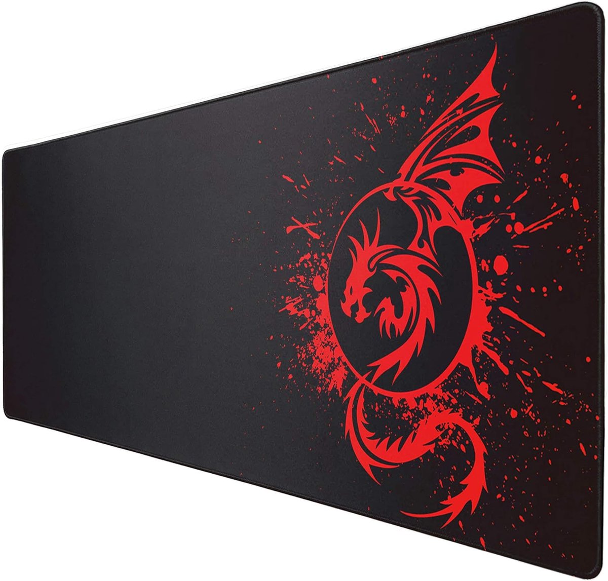 Thijox - Grote Gaming Muismat 80x30 cm - Antislip Rubber Basis - Gestikte Randen - Glad Waterdicht Oppervlak - Ideaal voor PC, Laptop, Macbook, Bureau