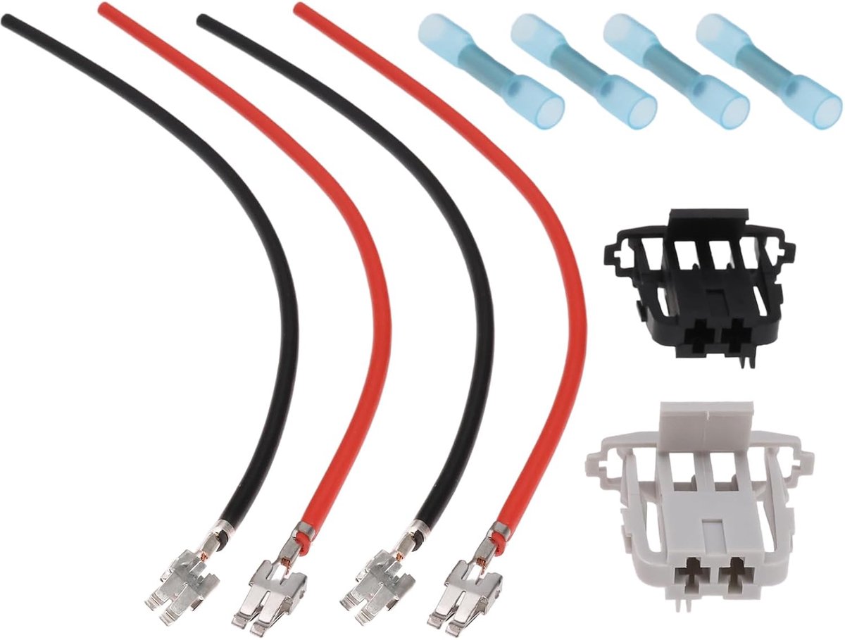 SnelShoppen - Car Blower Wiring Kit Plug Repair Kit voor Opel Corsa D en Fiat Punto - Duurzaam Plastic en Metaal - Perfecte Pasvorm voor Interne Blowe