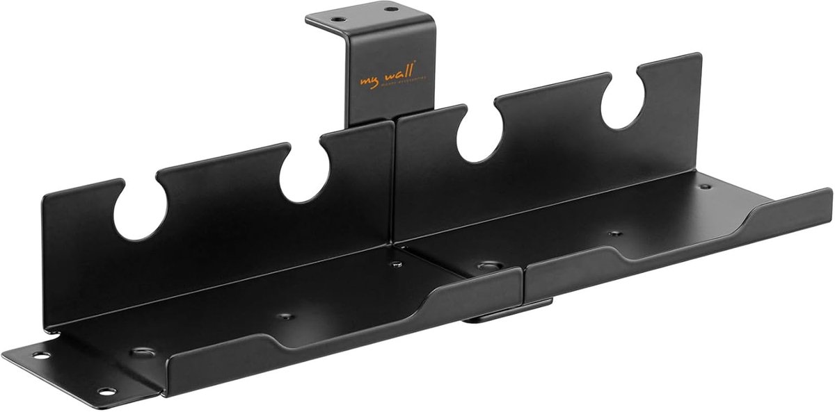 SnelShoppen - mywall socket holder HZ29L - Kabelorganizer, Powerstrip Houder, Bureau Organisatie, Tafel Kabelbeheer, Universele Stekkerstriphouder, Ma