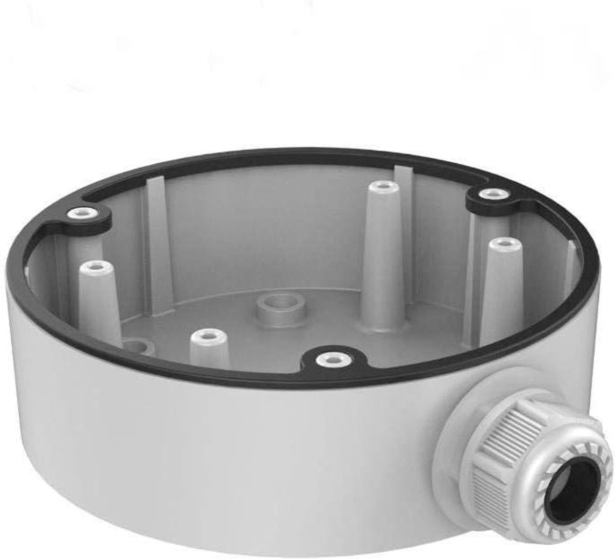 Camera Aansluitdoos - Montagebeugel - Camera Installatie - Verbergt Kabels - 14 cm - Zwart