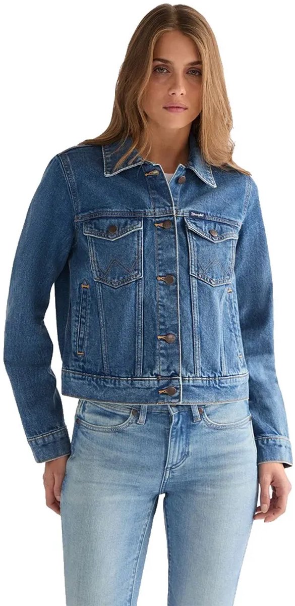 Wrangler Western Spijkerjas XS Vrouw Frontier Fade