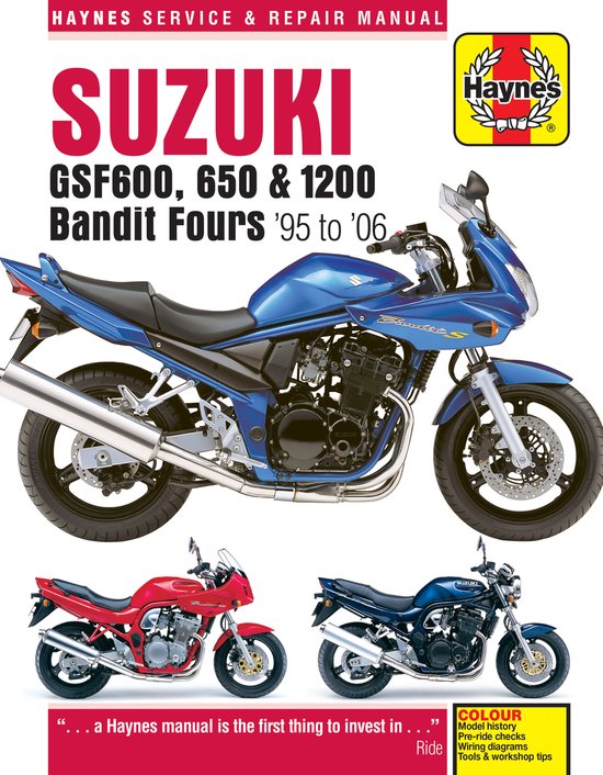 Suzuki GSF600 650 & 1200 Bandit Fours M - cover