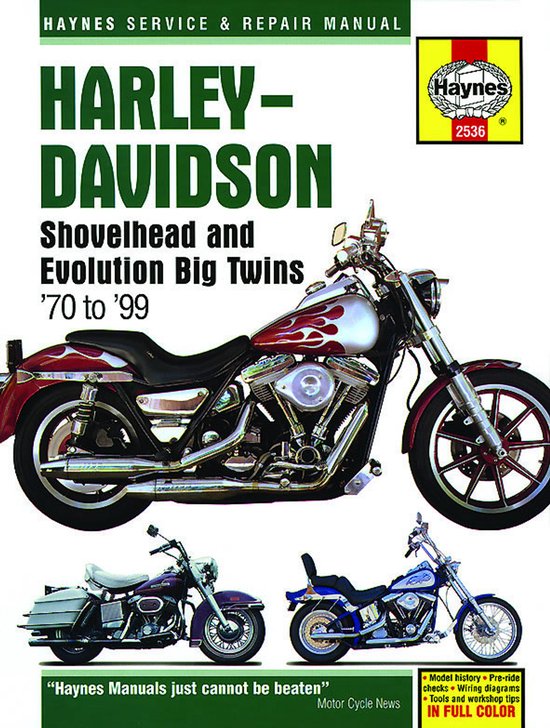 Harley Davidson Shovelhead & Evolution Big Twins