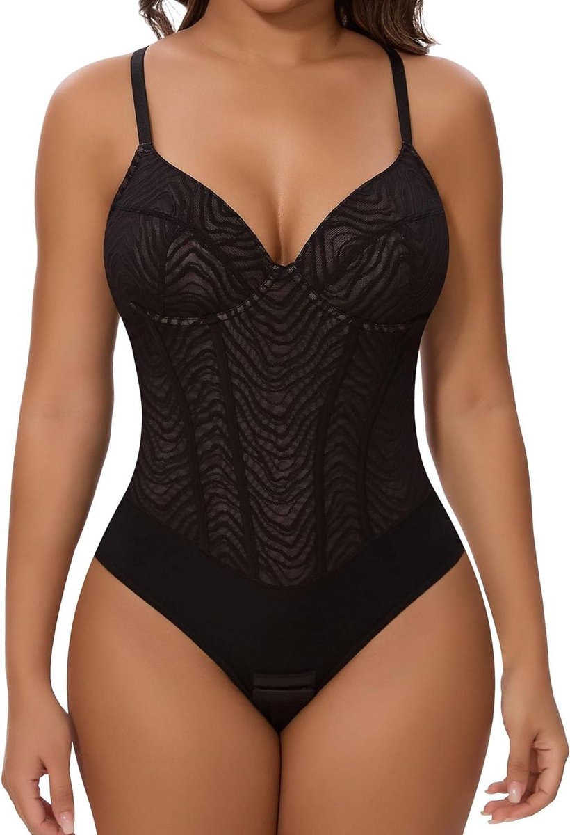 Shapewear Bodysuit - Corrigerend Ondergoed - Vormgeven Lichaam - Verstelbare Bandjes - N.v.t. - N.v.t.
