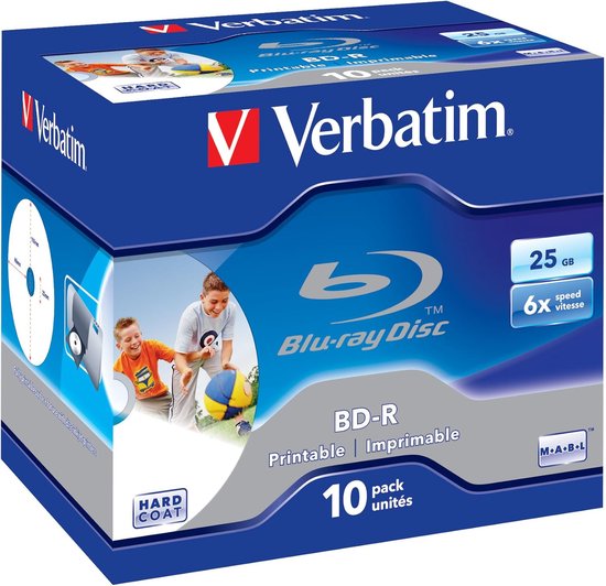 Blu-Ray Schijven - BD-R Discs - Opslaan van Data - Krasbescherming - 25 GB - Blauw — afbeelding 2