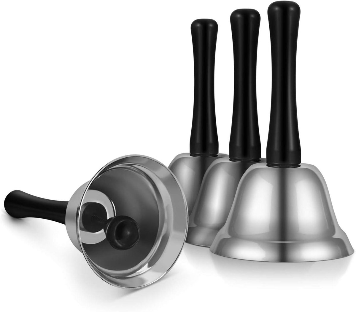 Hand Bell Set - Service Ringer - Hulp Oproepen - Melodische Klank - 14.22 x 10.16 x 10.16 cm