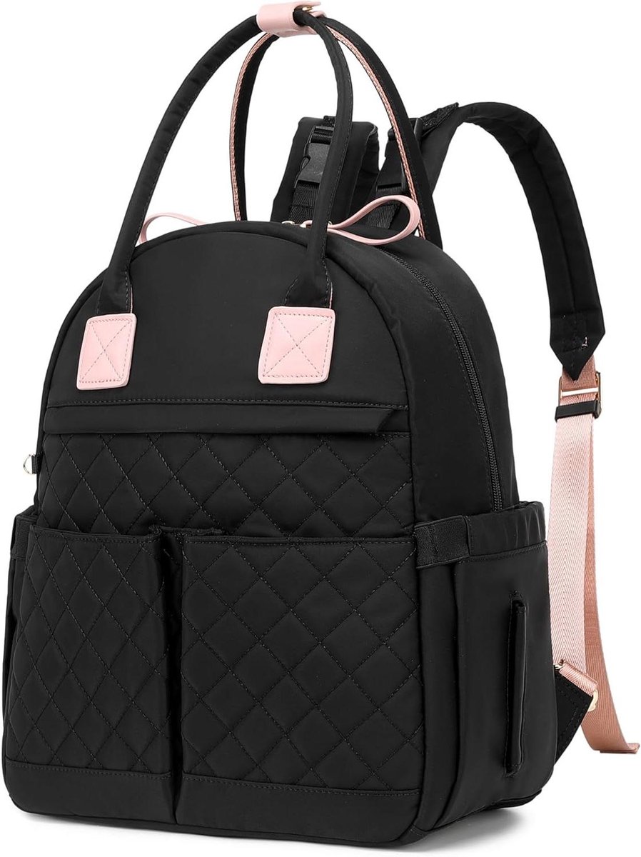 Luierrugzak - Baby tas - Baby verzorgen - Waterdichte zakken - 18 zakken - Grijs