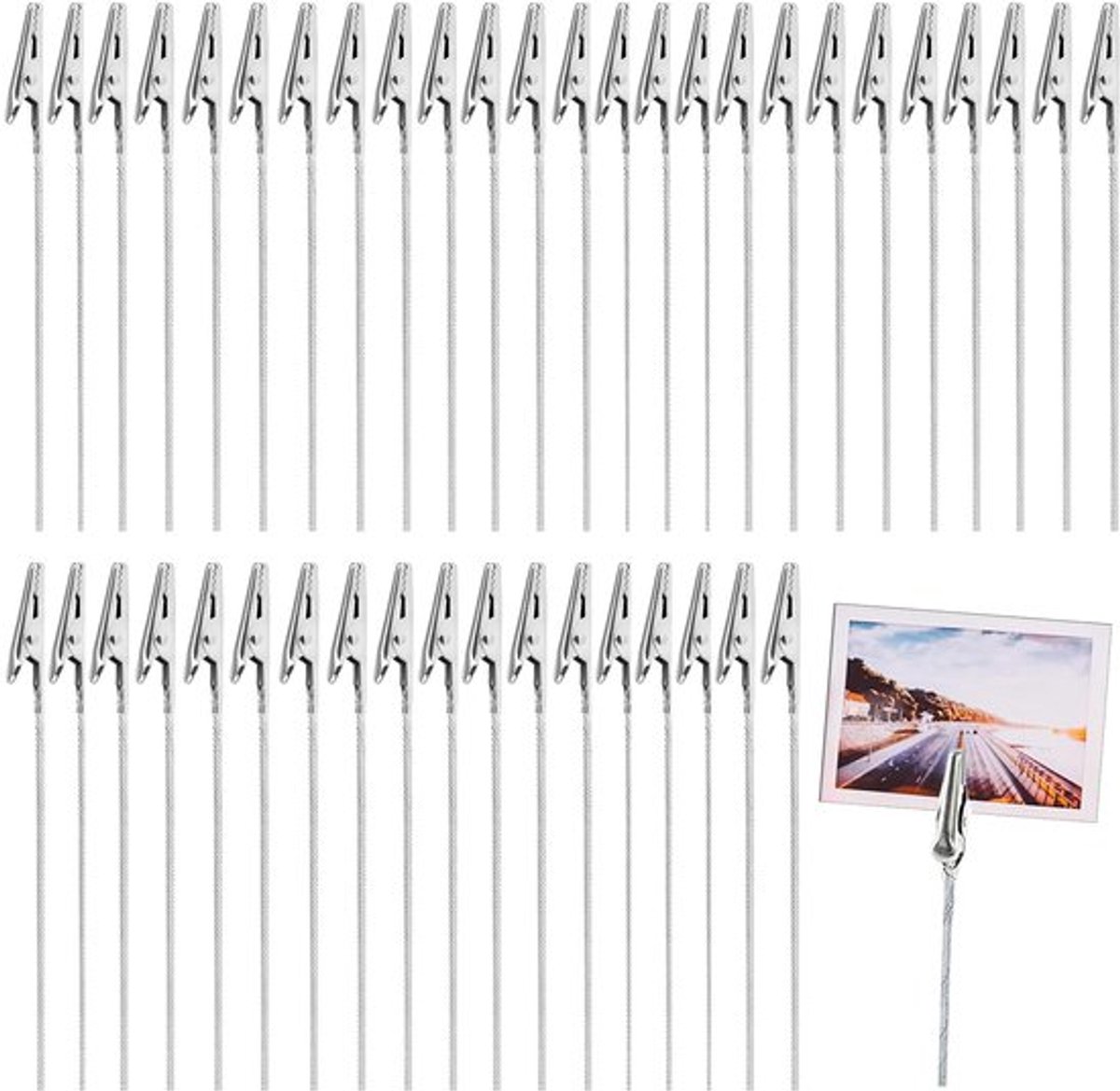 SPHProducts - Krokodillenklemmen - Fotoclips - Metalen clips - 50