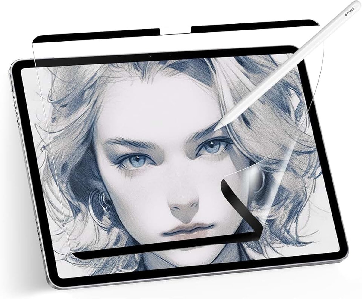 Feel' Schermbeschermer voor iPad 10.9 Inch (A16 Chip, 10e/11e Gen 2022–2025) - Verwijderbare Matte Schrijffilm, Anti-Glare, Apple Pencil Compatibel