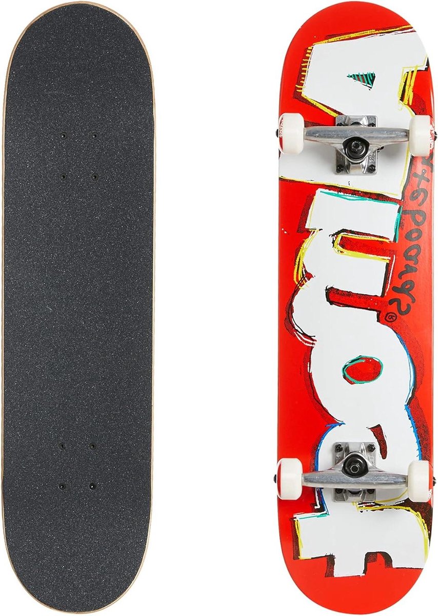 Compleet Skateboard Beginners Skateboard Street Skaten 7-laags Esdoorn Constructie 8 x 31.56 inch