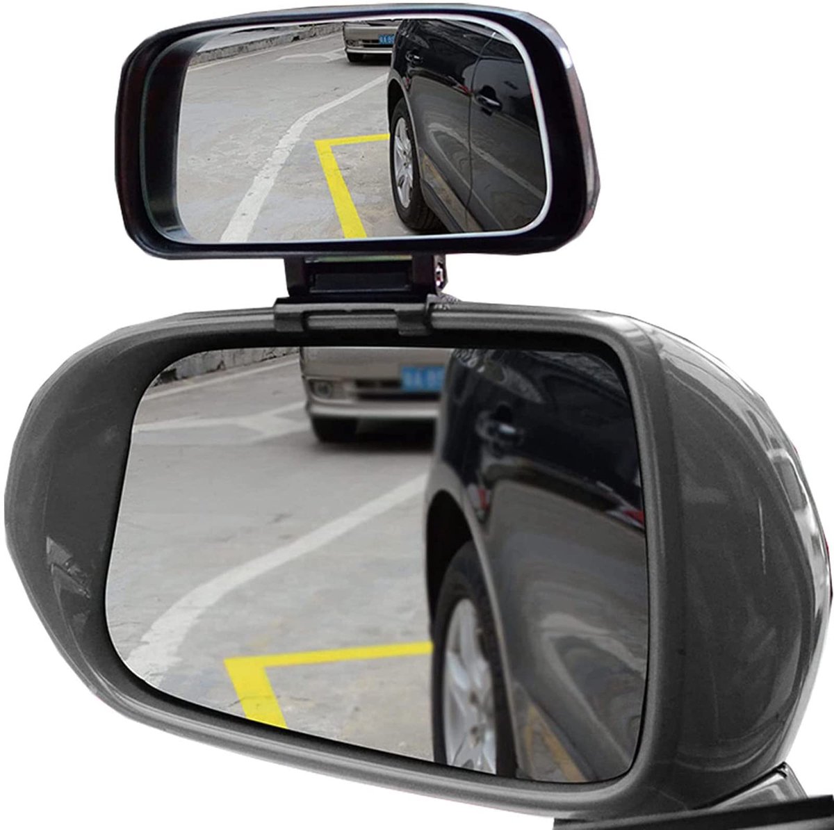 Spiegel, Auto Dodehoekspiegel, 360 Grade Buitenspiegel, Blindspiegel, Zijdelingse Draaibare Achteruitkijkspiegel Hoge Definitie Groothoek Zijspiegel voor Auto, Vrachtwagen, SUV