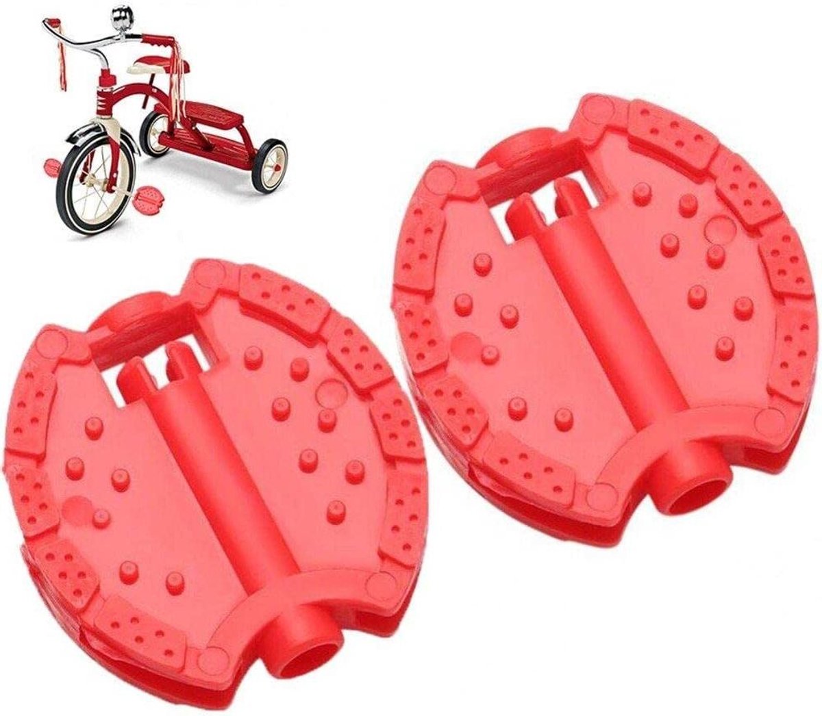 Kinder Fiets Pedaal - Driewieler Onderdeel - Veilig Fietsen - Antislip Ontwerp - 67 cm - Rood