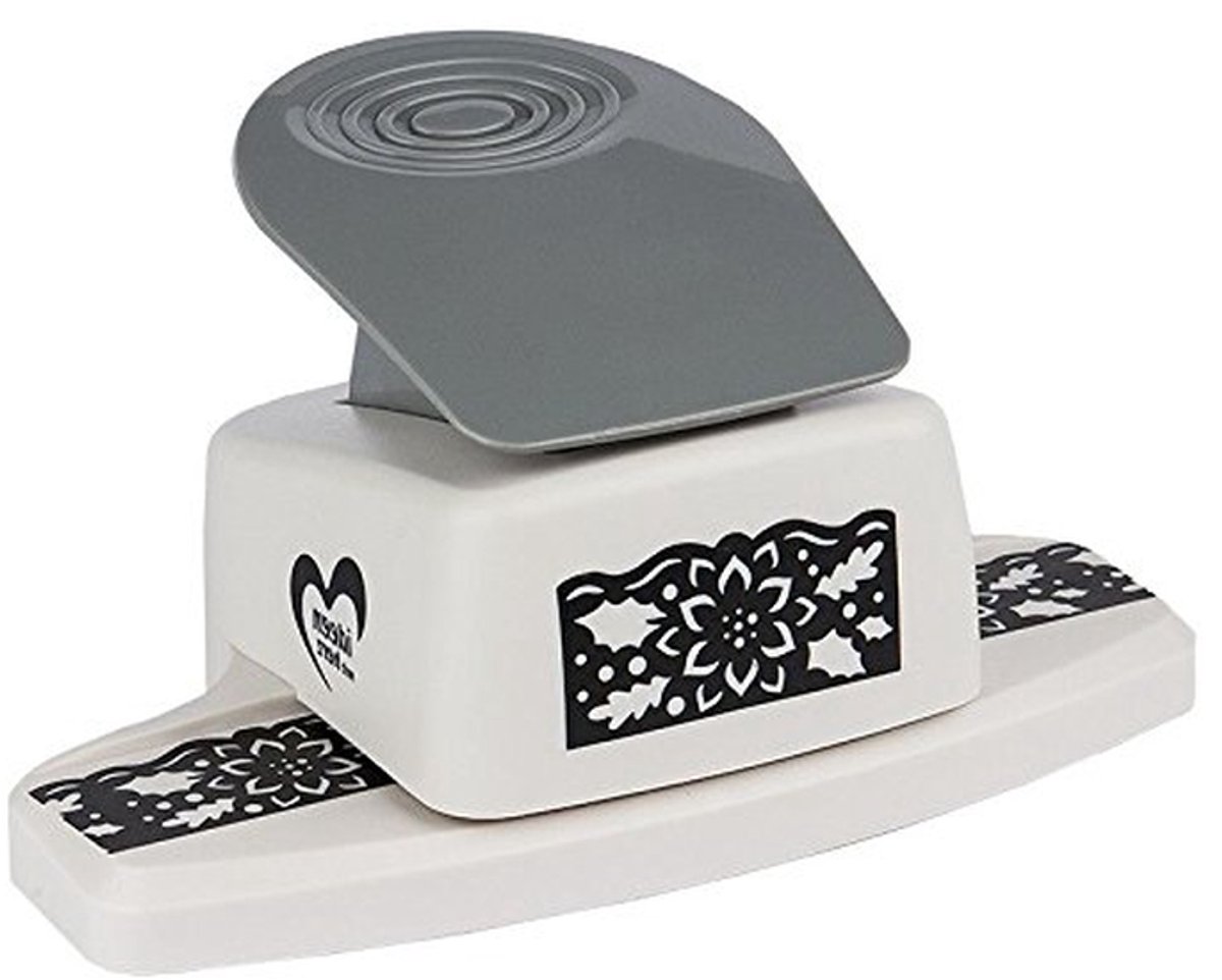 Papier Stans - Motiefpons - Kaarten Maken - Pop-up Effect - 29 x 6 cm - Wit