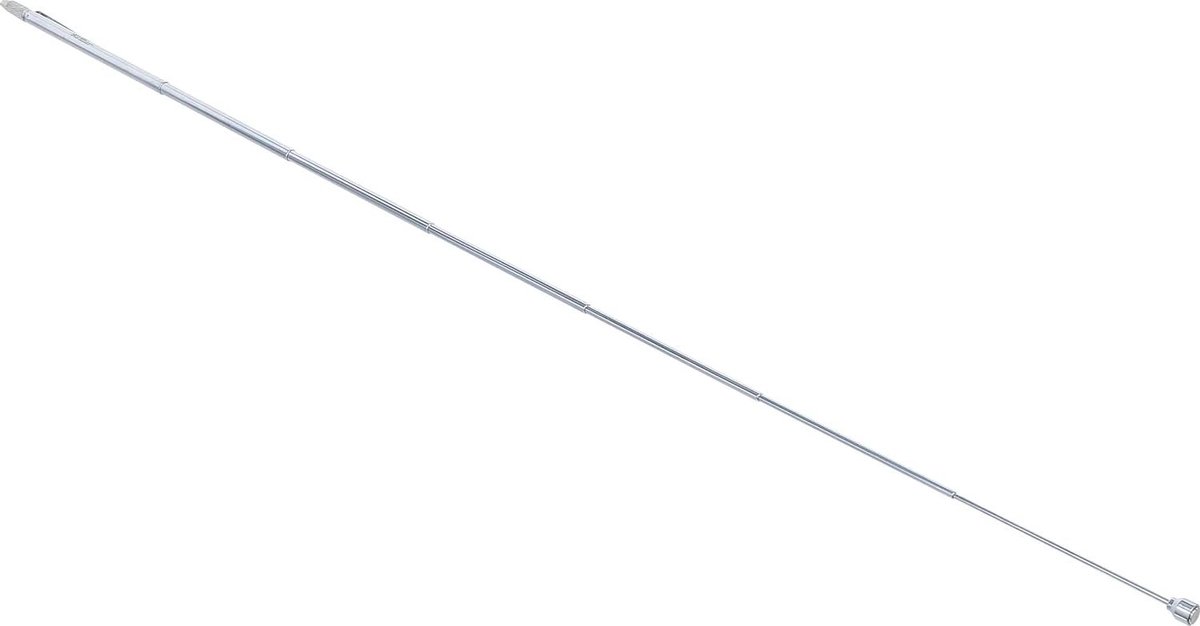 Magneethulp - Gereedschapshulp - Vastpakken Kleine Onderdelen - Uittrekbare Telescopische As - 660 mm - Zilverkleurig