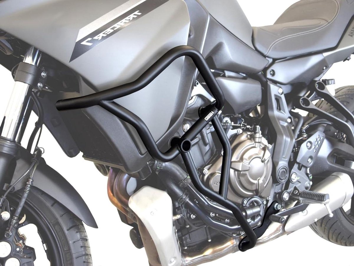 Valbeugels Motor - Motorbescherming Crash Bars - Bescherming Motorfiets - Gepoedercoat Staal - Links en Rechts Set - Zwart