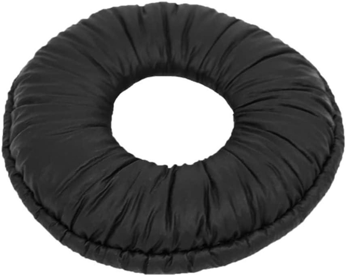 Oorkussens Vervanging - Oorschelpen Koptelefoon - Comfortabel Luisteren - Kunstleer Materiaal - 45 mm Diameter - Zwart