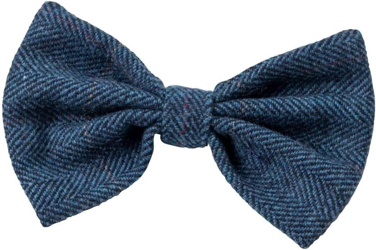Honden Strikje - Honden Accessoire - Hond Versieren - Elastische Lus - One Size - Blauw
