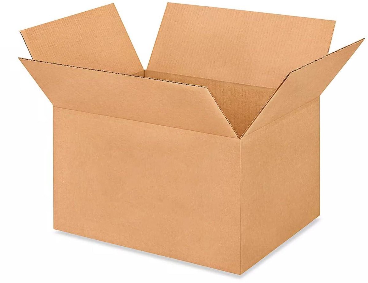 Verhuisdozen Medium - Opslagdozen Karton - Artikelen Verpakken - 100% Recyclebaar - 35x35x20 cm - Bruin