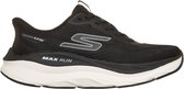 Skechers MAX RUN Dames Sportschoenen - Zwart / Wit