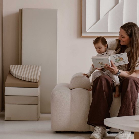 HENVAE® Baby Foam Blokken 5-delige Speelset - Glijbaan - Baby - Baby Speelgoed 6 maanden - Zachte blokken Baby - Montessori Speelgoed - Speelgoed 1 jaar - Educatief Speelgoed - Stapelblokken - Sensorisch Speelgoed - Speelblokken - Klimblokken Baby van Merkloos — afbeelding 4