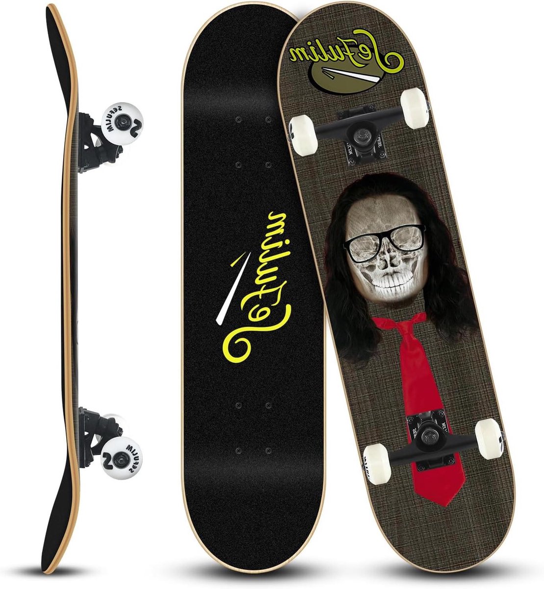 Professioneel Skateboard Compleet Board Street Tricks ABEC-9 Lagers 80 x 20 cm Joe-Desin
