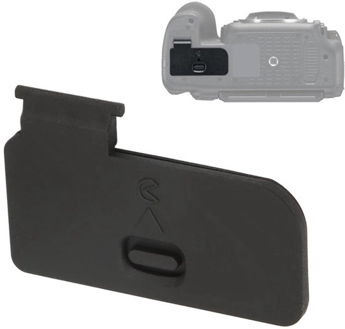 Store_8 - Batterijdeksel D500 SLR-camera - Vervangend Batterijklepje