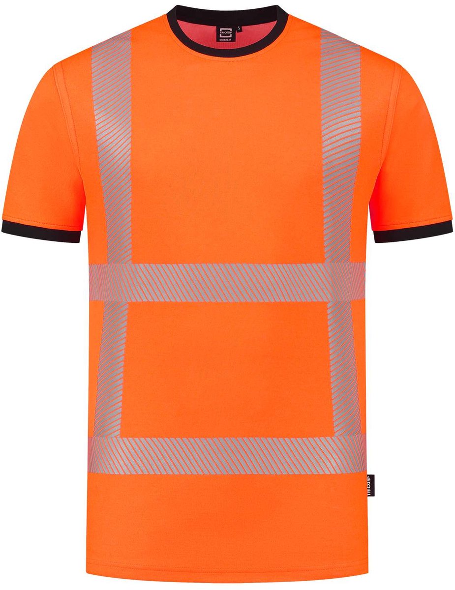 Tricorp T-shirt RWS Revisible 103701 - Fluororange - XS