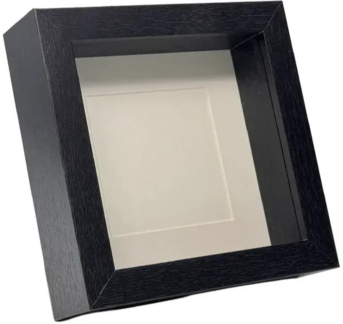 Passe Partout lijst Zwart 16x16x4,5 - Frame - Kader - Hangend / staand