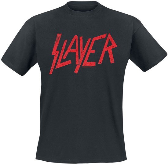 Slayer Logo Heren T-shirt - zwart - L