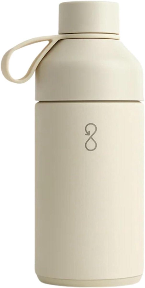 Waterfles Roestvrij Staal - Herbruikbare Fles - Hydratatie Onderweg - Dubbele Wand Isolatie - 750 ml - Zandsteen