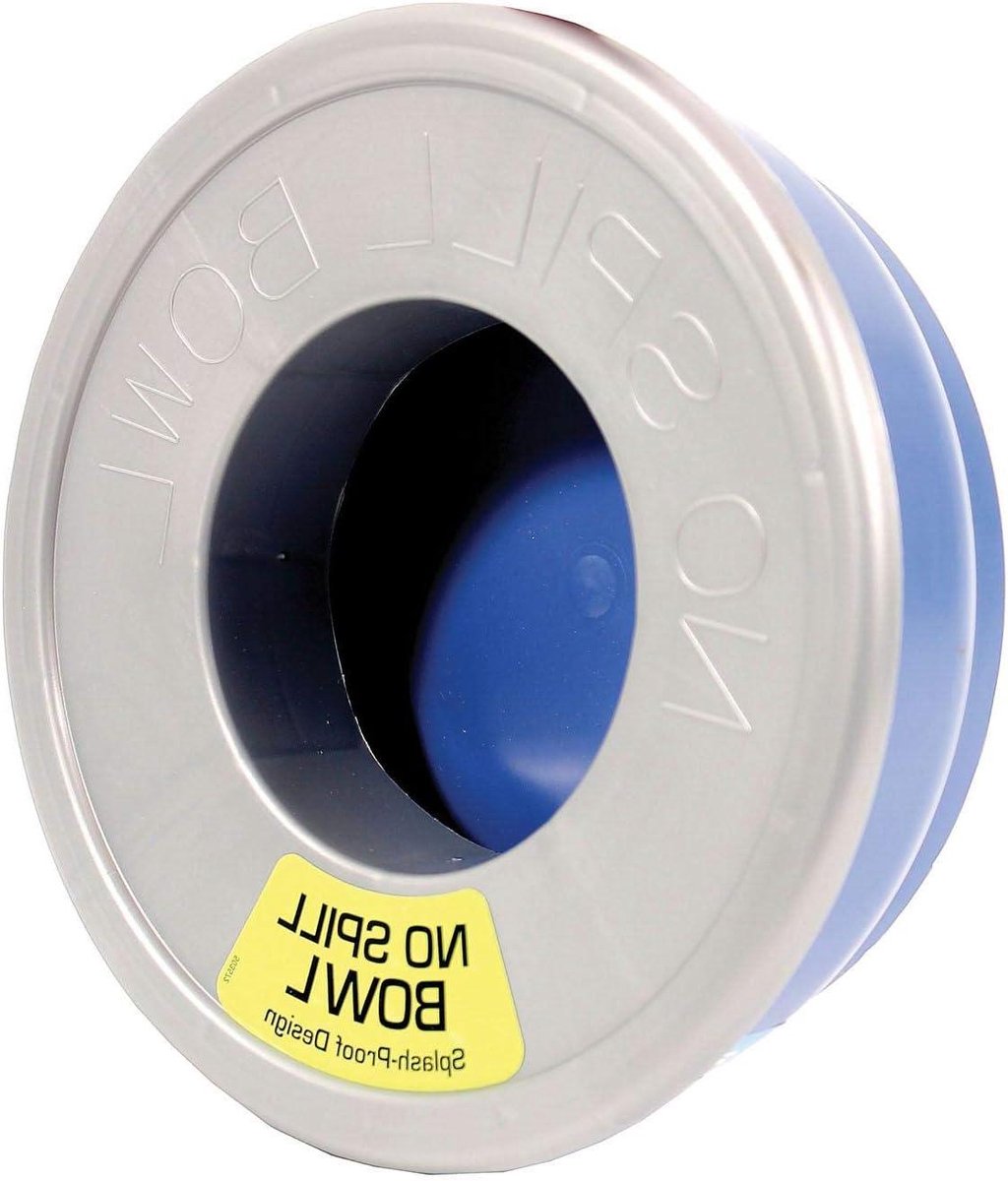 Drinkbak Hond - Voerbak - Reizen - Spatwaterdicht ontwerp - 42 oz capaciteit - Grijs