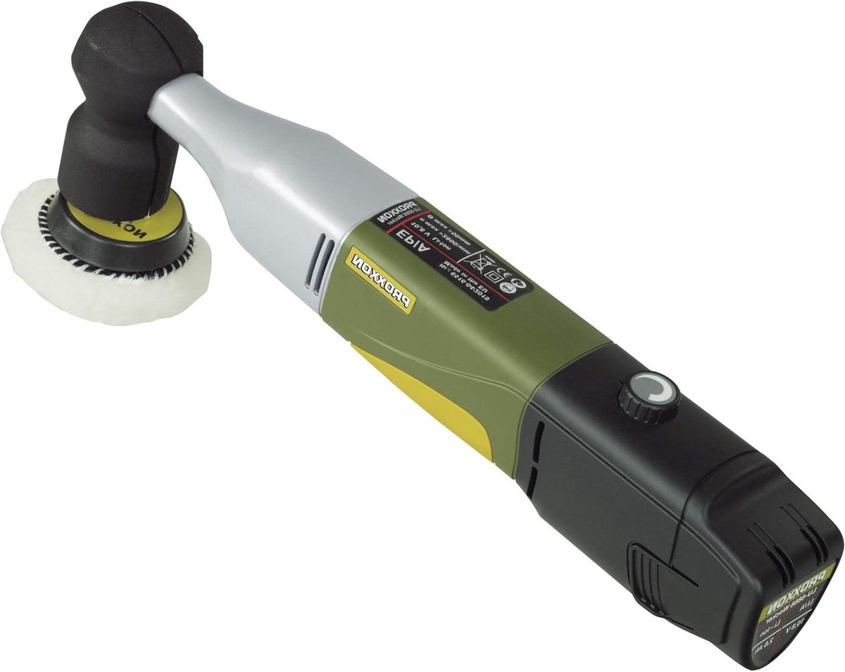 Accu Polijstmachine - Excentrische machine - Lak Behandelen - Traploze Toerentalregeling - Ø 50 mm - Zwart