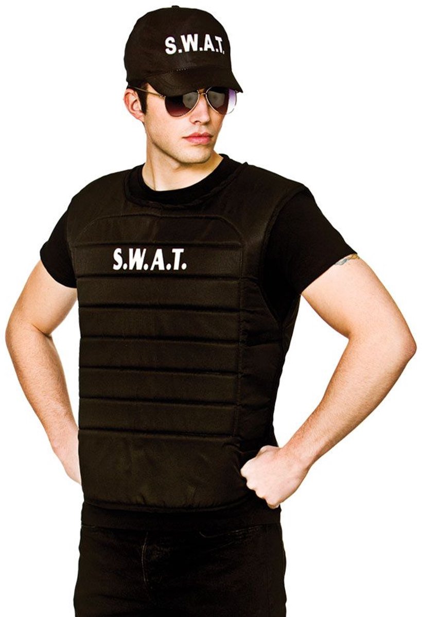 S.W.A.T. vest met cap