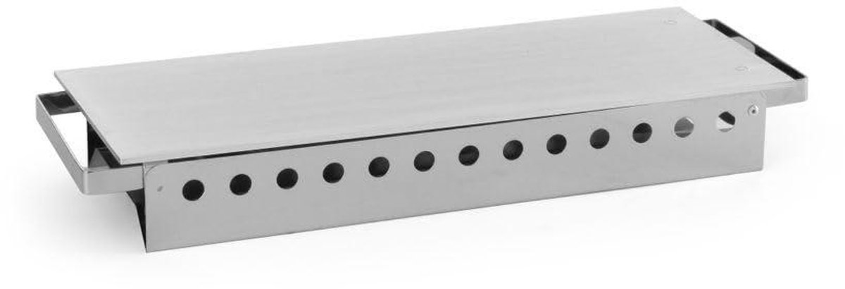 Warmhoudplaat - Buffetverwarmer - Eten Warm Houden - RVS Frame - 45 cm - Zilver