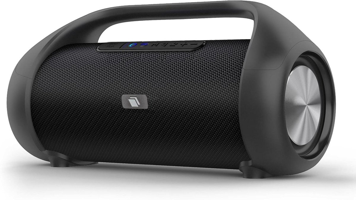 Bluetooth Speaker - Draagbare Audio - Muziek Streamen - Extra Bas - 16 Uur Batterij - Zwart