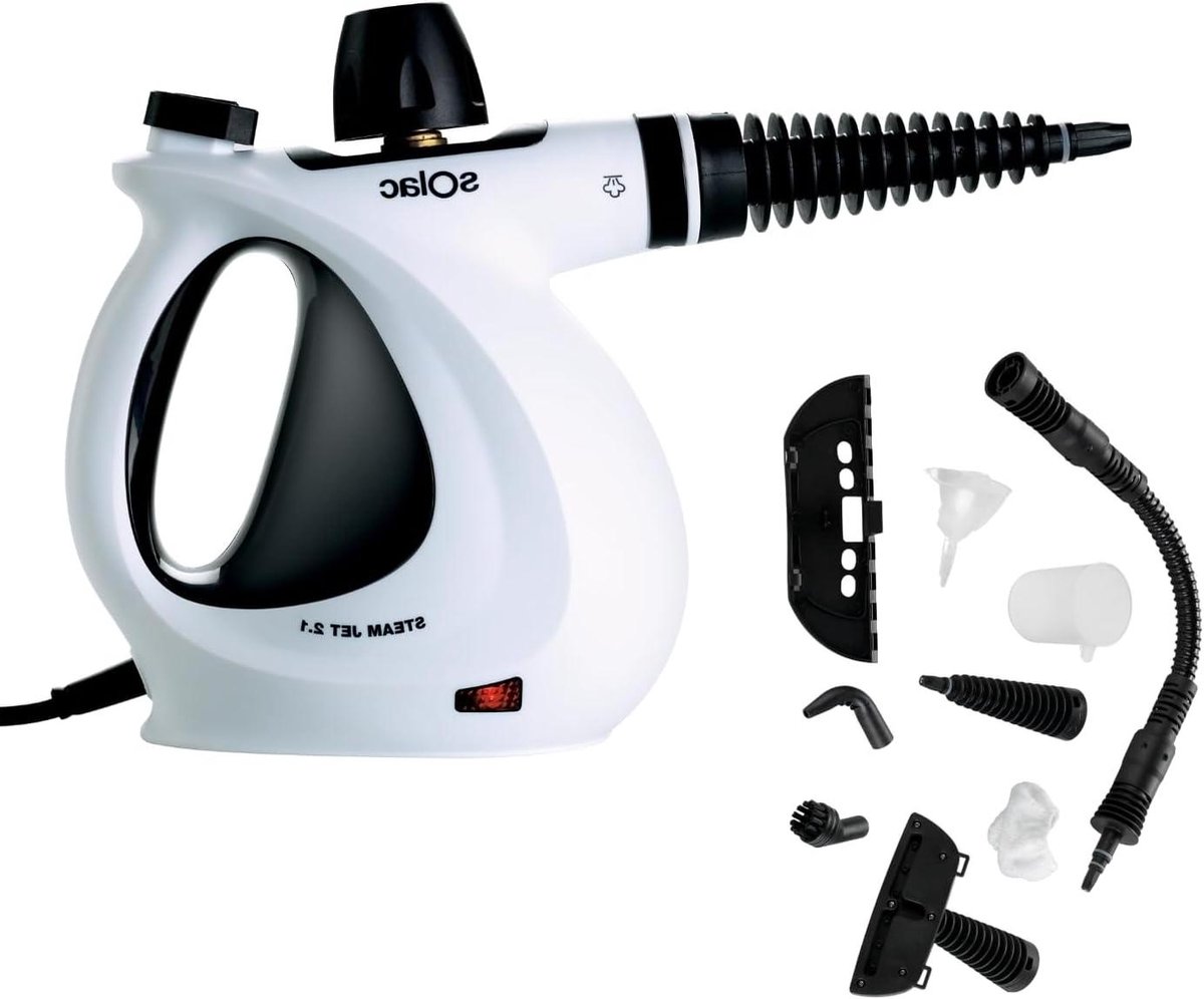 Handstoomreiniger - Stoomreiniger - Hygiënisch Reinigen - Snel Klaar - 350 ml - Wit