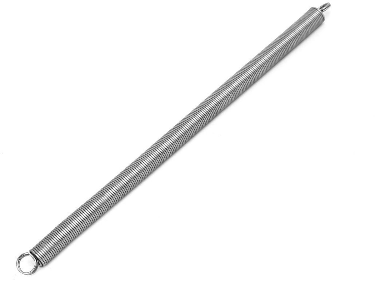 sourcingmap 1.5mmx15mmx300mm 304 RVS Spanningsveren Zilver Tone