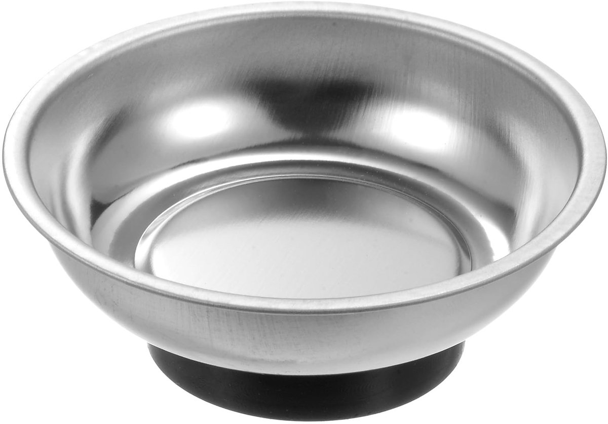 Rond magnetisch dienblad 3 x 1,14 inch houder onderdelen van de gereedschapshouder met magneet roestvrij staal inbusschroeven moeren bouten sluitringen pen metalen onderdelen