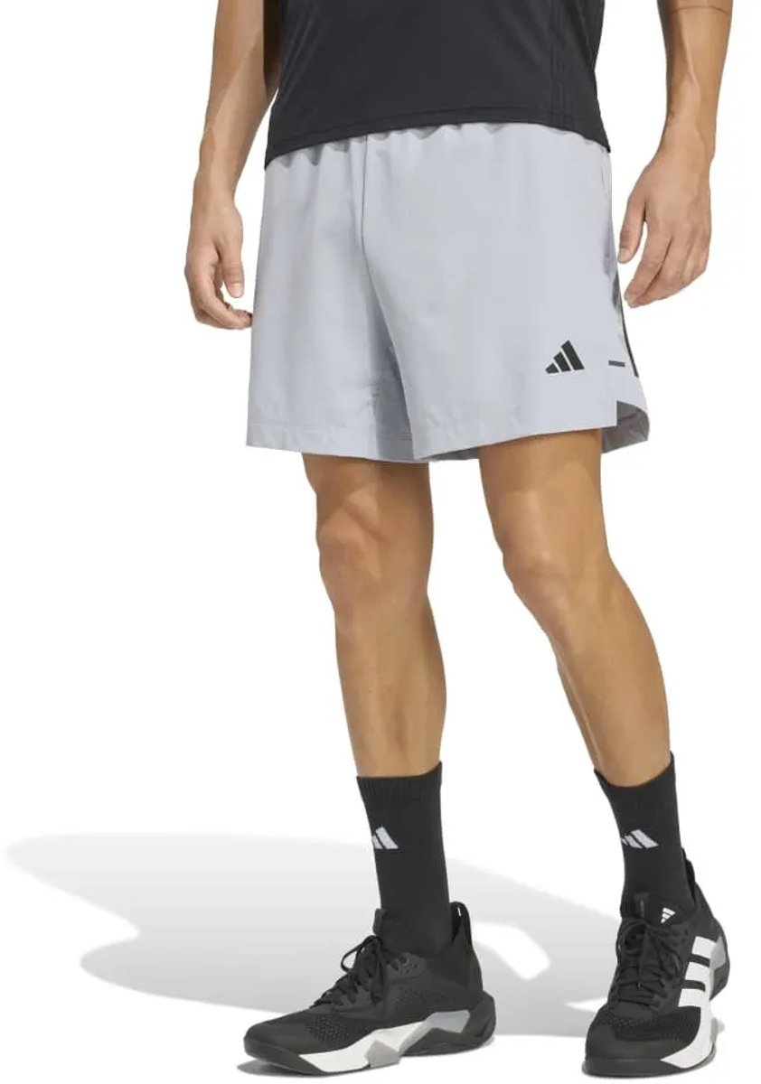 Adidas D4t Primelift 3 Stripes 7´´ Korte Broek Man Zilver