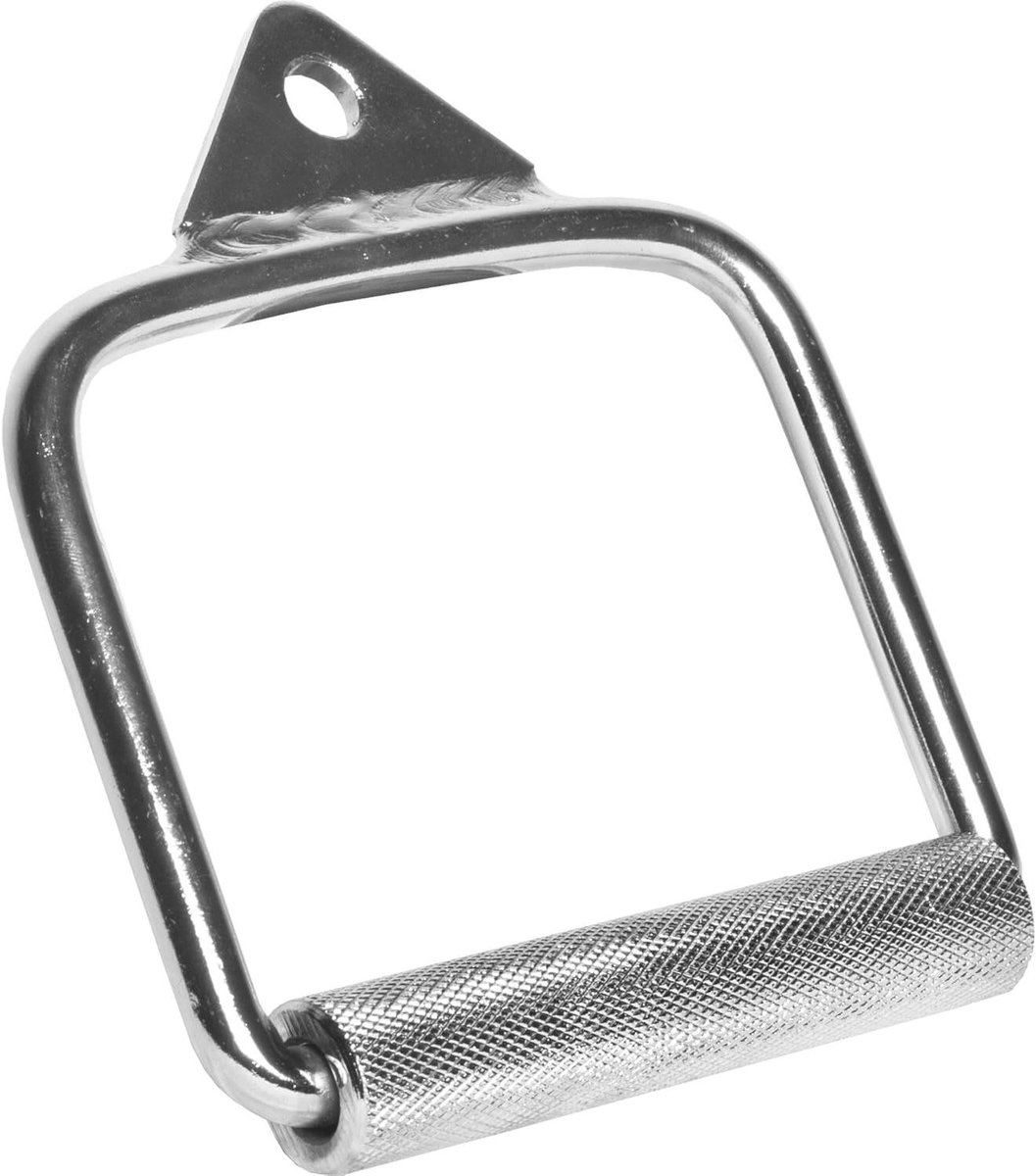 Lange Trekgreep - Y-Vorm Handgreep - Krachtstation Training - Verchroomde Greep - 13 cm Greep - Zilver