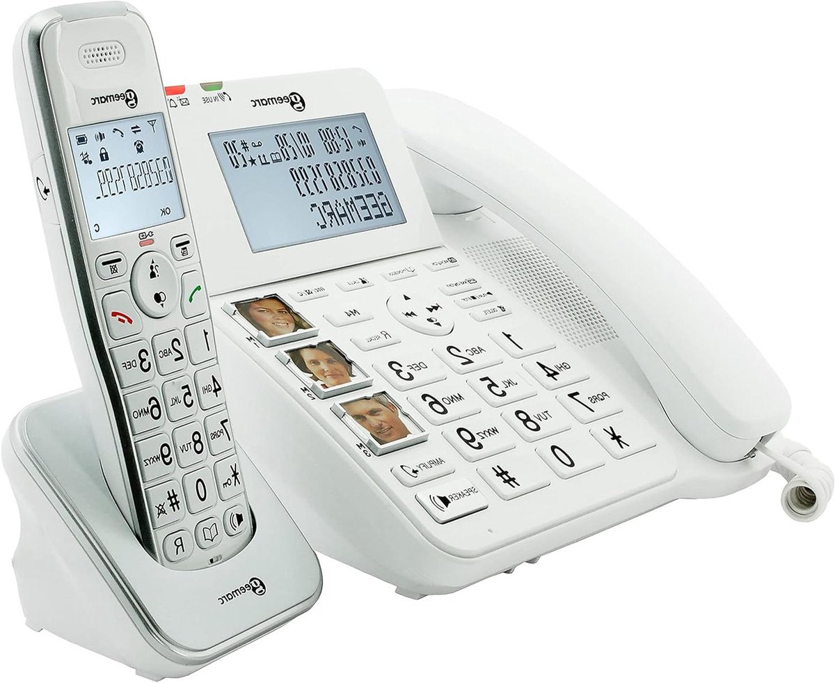 Dect Telefoon - Seniorentelefoon - Makkelijk Bellen - Extra Luid Volume - Niet gespecificeerd - Wit