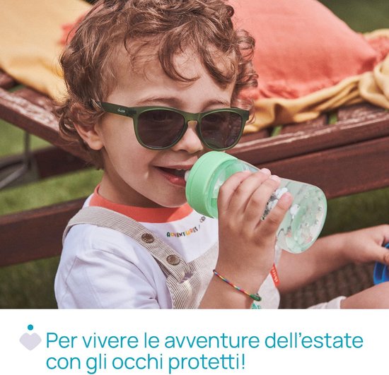 Kinderspeciale Zonnebril Duurzaam Flexibel Blauw - UVA/UVB Bescherming — afbeelding 4