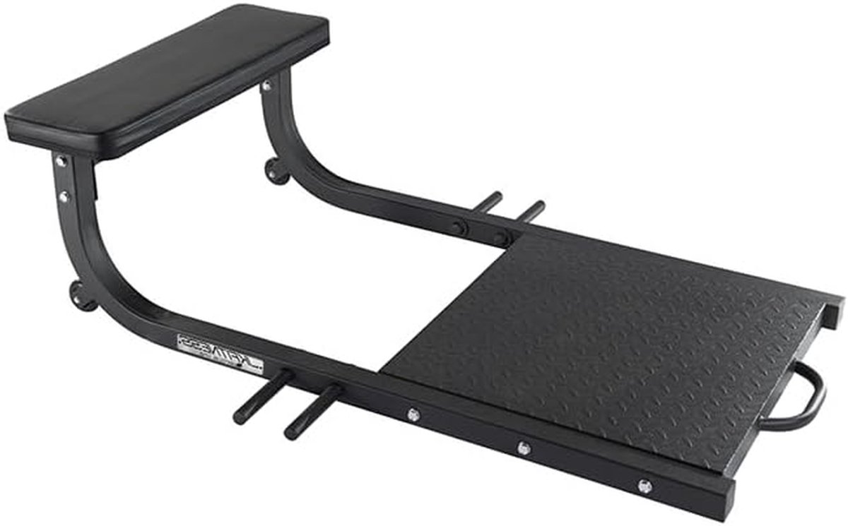 Hip Thrust Bank - Halterbank Zitvlak - Bilspier Training - Met Elastische Houders - 140 x 74 x 40 cm